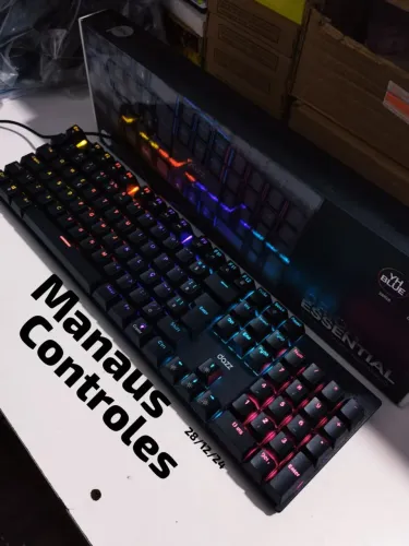 Teclado Gamer Mecânico RGB dazz YH BLUE