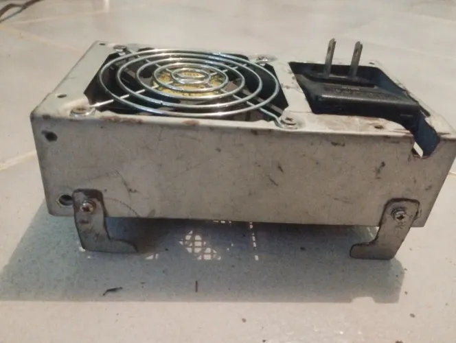 Estação de resfriamento para Drones e baterias homemade