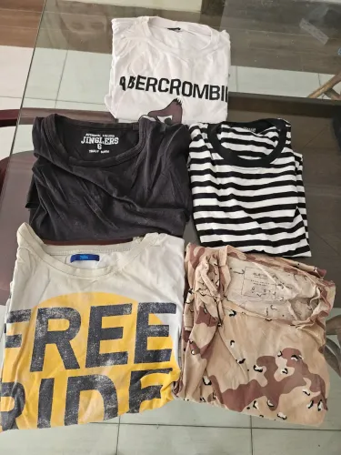 Lote de 5 Camisetas Masculinas