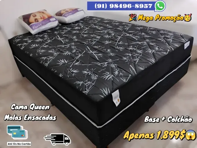 CAMA QUEEN MOLAS ENSACADAS OPUS