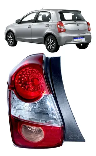 Lanterna Toyota Etios 2013 2014 2015 2016 A 2021 Ré Rosa Le