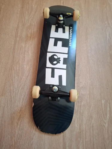 ? Skate SAFE Profissional Completo - Maple Canadense + Intruder Hollow
