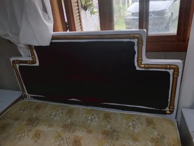 Cama rústica 