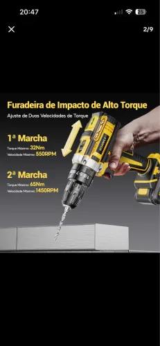 Kit furadeira