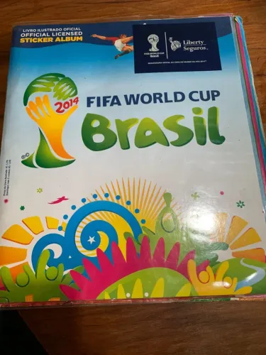 Álbum Copa Do Mundo Brasil 2014 Completo Capa Mole Panini