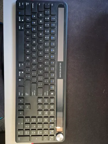 Teclado sem fio Solar