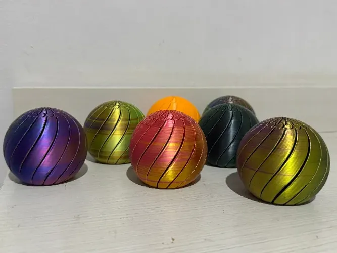 Zenball 3d Slime Colorida Descompressão Sensorial Brinquedos