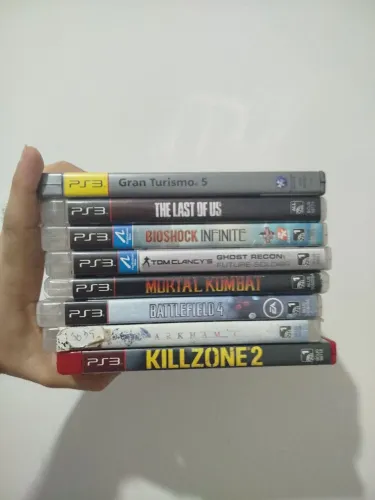 Lote de jogos de Ps3