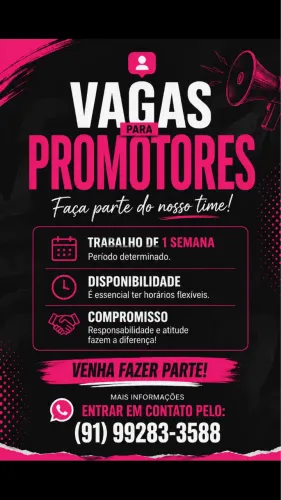 Vaga de emprego temporário