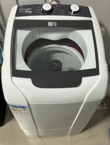 Máquina De Lavar Mueller 8Kg Energy Branco