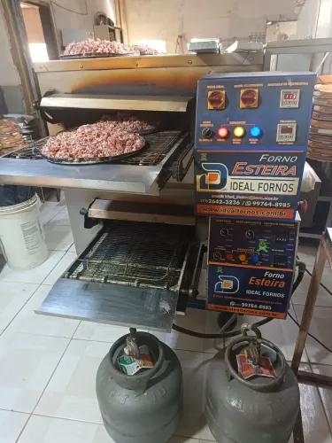 Fornos esteira para pizzaria
