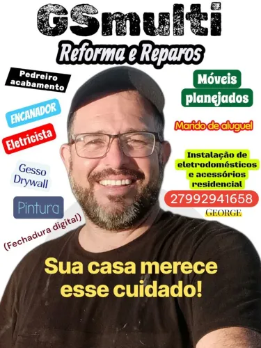 Marido de aluguel Reparos, reforma e instalações.
