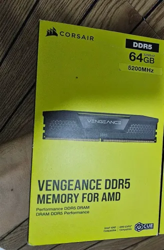 Memórias ddr5 2x32=64gb 5200mhz corsair