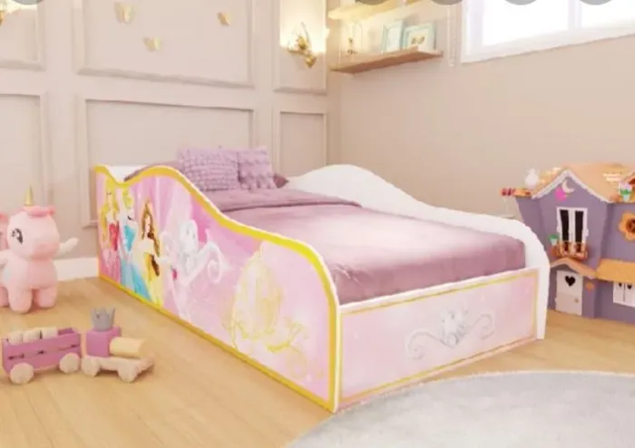 Cama infantil princesas