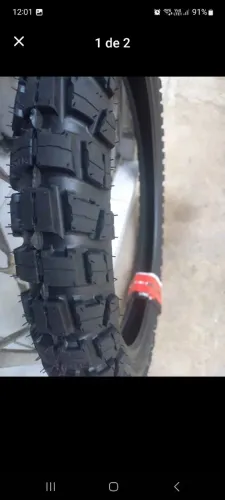 Pneu moto aro 21 dianteiro xre300 lander tornado 9090 iraduster novo não é remoldado