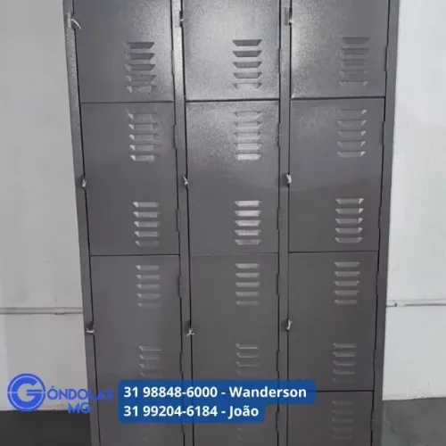 Armário de Aço Reforçado - Comercial / Estoque