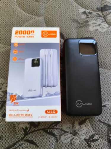 CARREGADOR PORTÁTIL 20000mAh FUNÇÃO TURBO