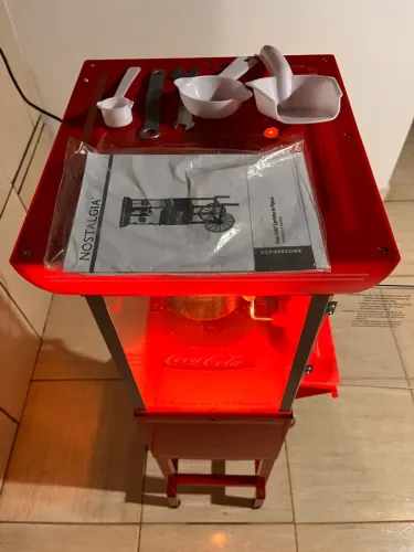 Carinho de pipoca elétrica 127voltz