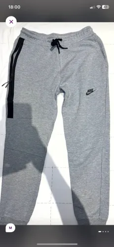 Nike tech fleece calça cinza M