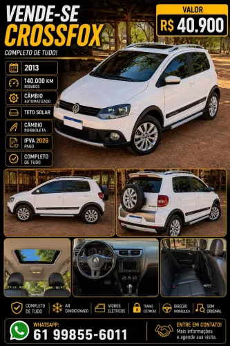 Volkswagen Crossfox 1.6 MI Total Flex 8V 5P 2013
