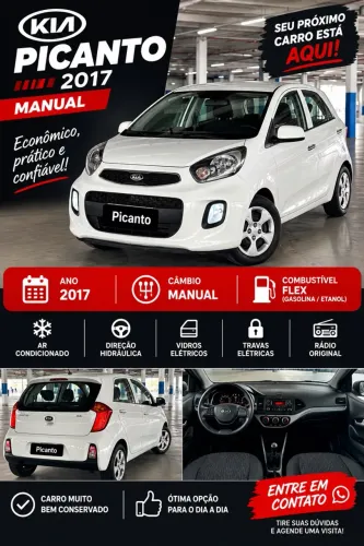 Kia Motors Picanto EX 1.1/1.0/ 1.0 Flex Mec. 2017