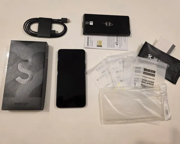SAMSUNG GALAXY S22+ 128GB 5G PRETO ? ESTADO IMPECÁVEL