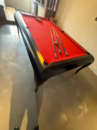 Mesa jantar que transforma em mesa de sinuca