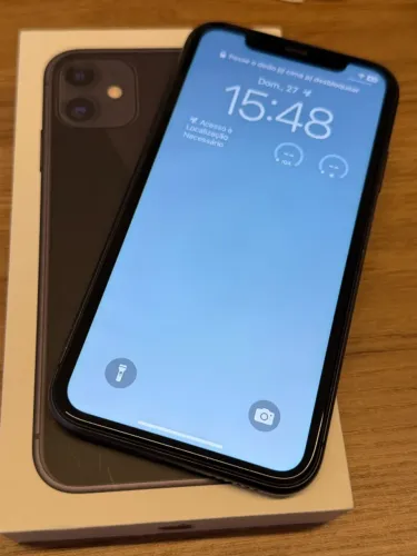 Iphone 11 - preto - 64 Gb - original - com caixa