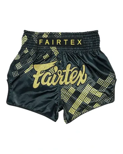 SHORTS MUAY THAI FAIRTEX - HEART OF GOLD