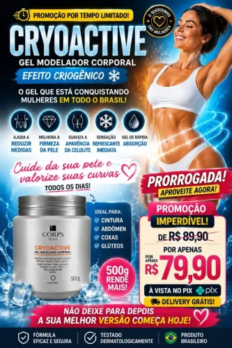PROMOÇÃO PRORROGADA! Conheça o Gel Modelador Corporal