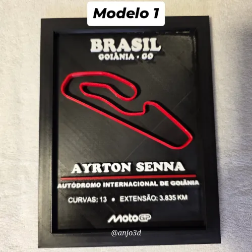 Quadro Autódromo Internacional Ayrton Senna