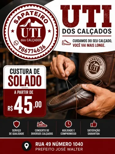 Sapateiro.