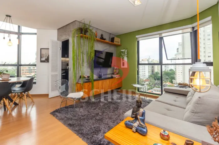 Cobertura Duplex à Venda em Moema com 80m², 2 quartos, 2 vagas.