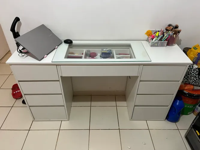 Penteadeira MDF branca 