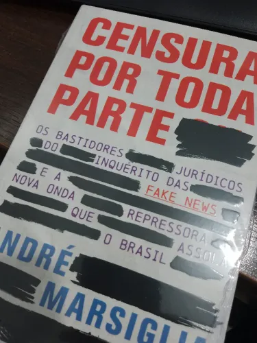 Livro André Marsiglia Censura por toda parte -