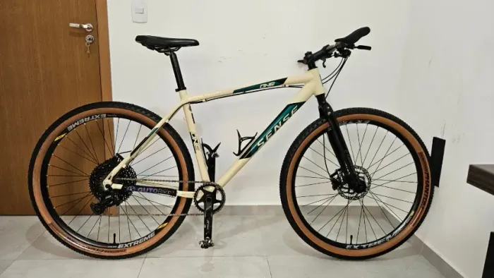MTB Sense One 2023 - Tamanho 21 (Troco em placa de vídeo)
