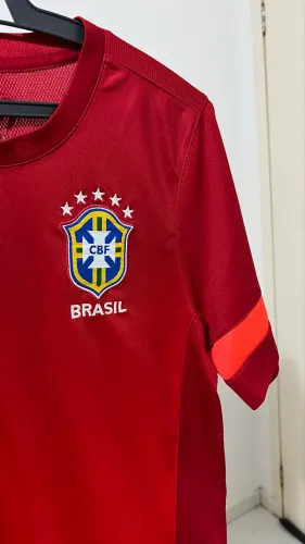 Camisa Seleção Brasileira (Brasil) 2013/14 Treino Original Nike