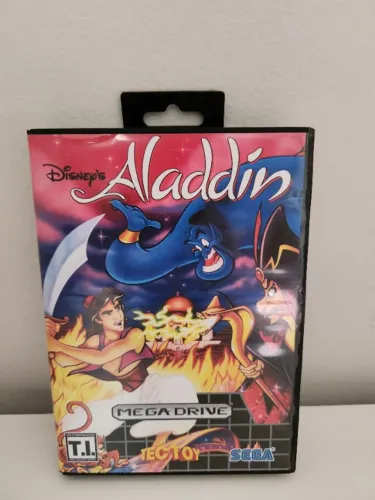 Cartucho Mega Drive Disney Aladdin