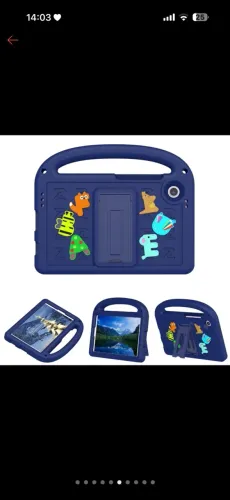 CAPA INFATIL DE SILICONE COMPATIVAL PARA TABLET A11 E A9 8.7 POLEGADAS