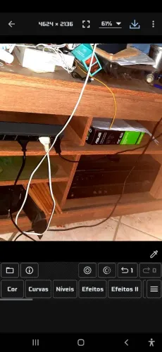 Rack TV 50" Semi-novo MONTADO