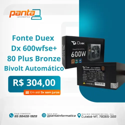 Fonte Duex 600FSE+