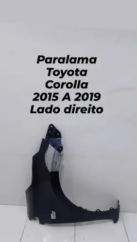 Paralama toyota corolla 2015 A 2019 lado direito original 