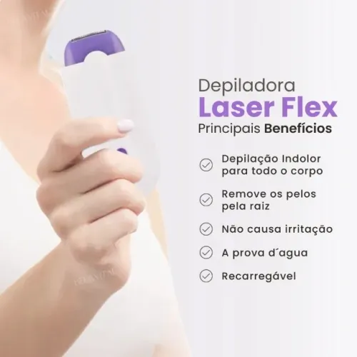 Depilador laser flex ( PAGUE NA ENTREGA)