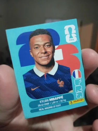 Mbappé figurinha da copa 2026