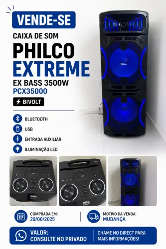 Caixa de Som Philco 3500W