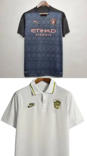 Camisas de time - Brasil e Manchester City