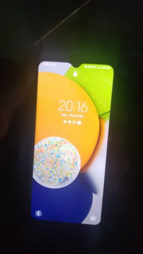 Samsung A03 com face id ok