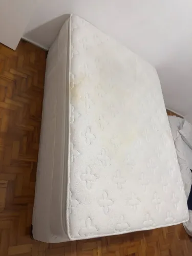 Cama box casal + colchão