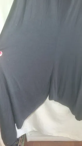 Calça de malha preta saruel G  