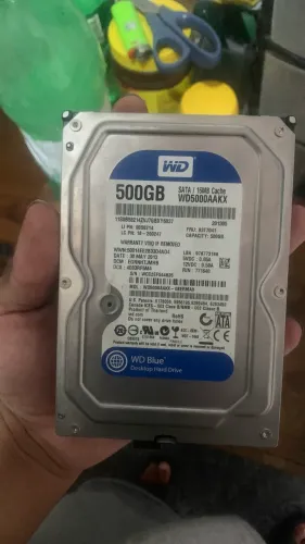 HD externo WD de 500gb em ótimo estado 